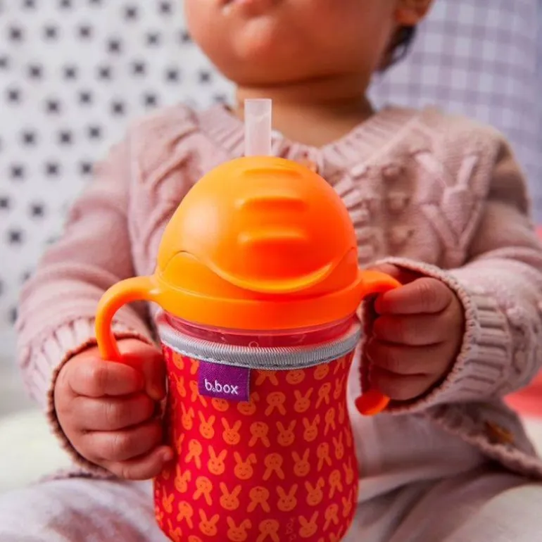 Bidon ze Słomką 240 ml Borówkowy