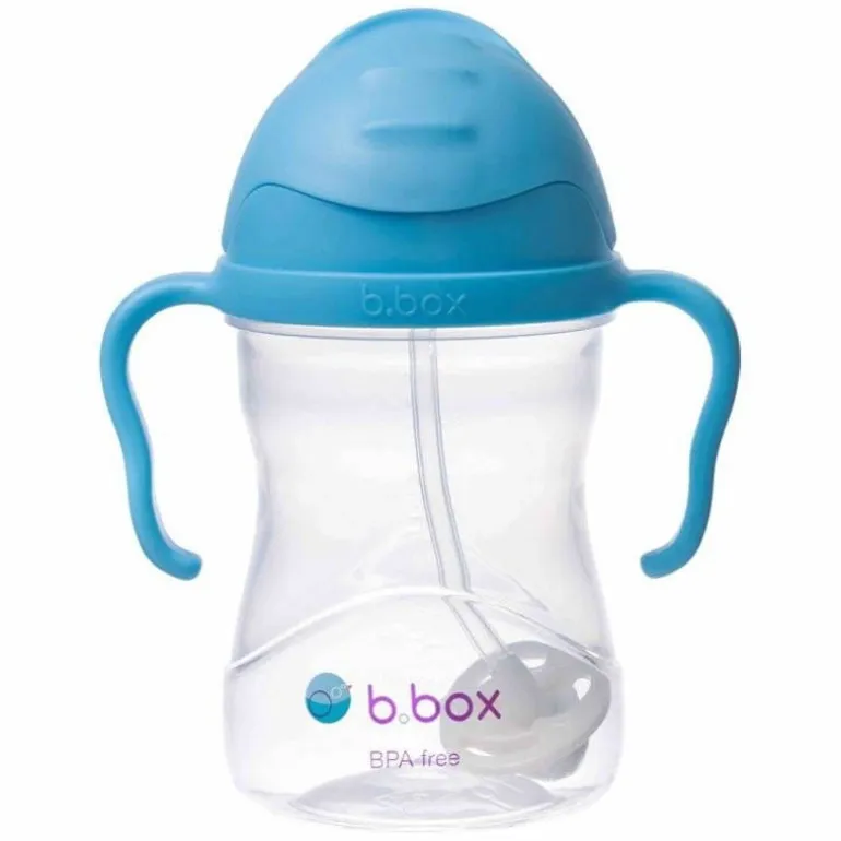 Bidon ze Słomką 240 ml Borówkowy