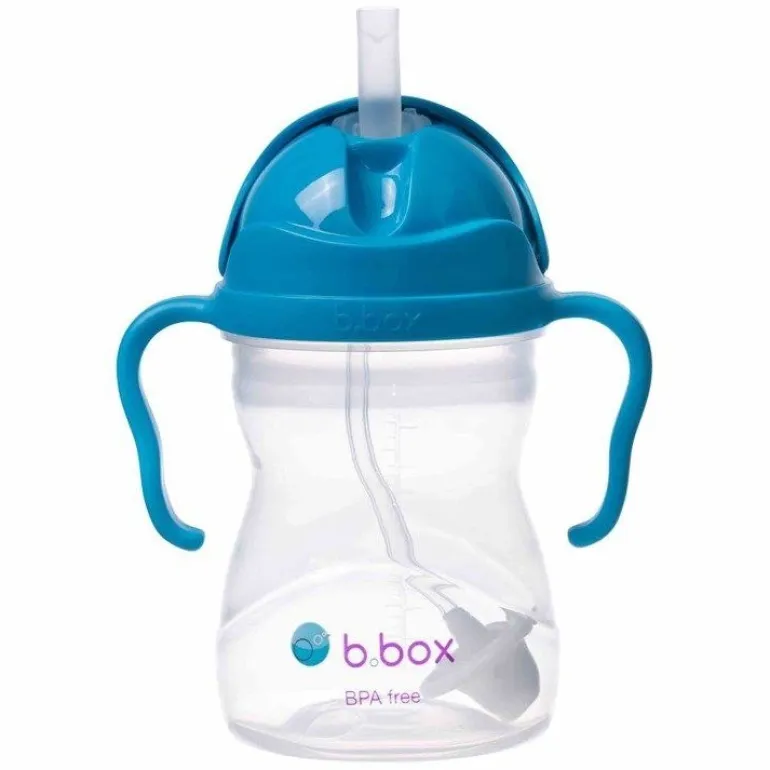 Bidon ze Słomką 240 ml Kobaltowy