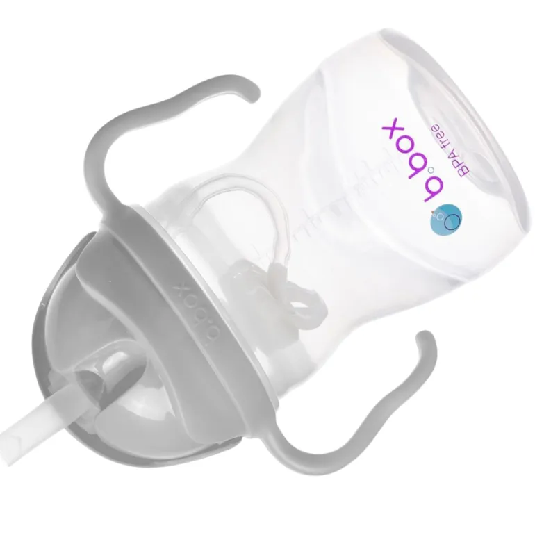 Bidon ze Słomką 240 ml Szary