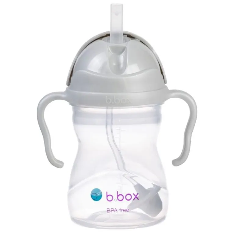 Bidon ze Słomką 240 ml Szary
