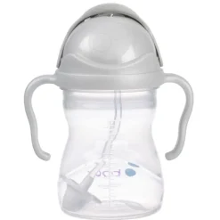 Bidon ze Słomką 240 ml Szary