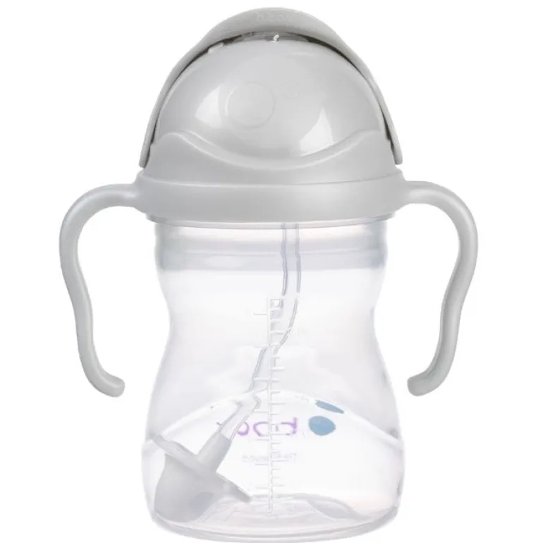 Bidon ze Słomką 240 ml Szary