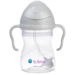 Bidon ze Słomką 240 ml Szary