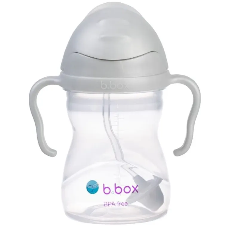 Bidon ze Słomką 240 ml Szary