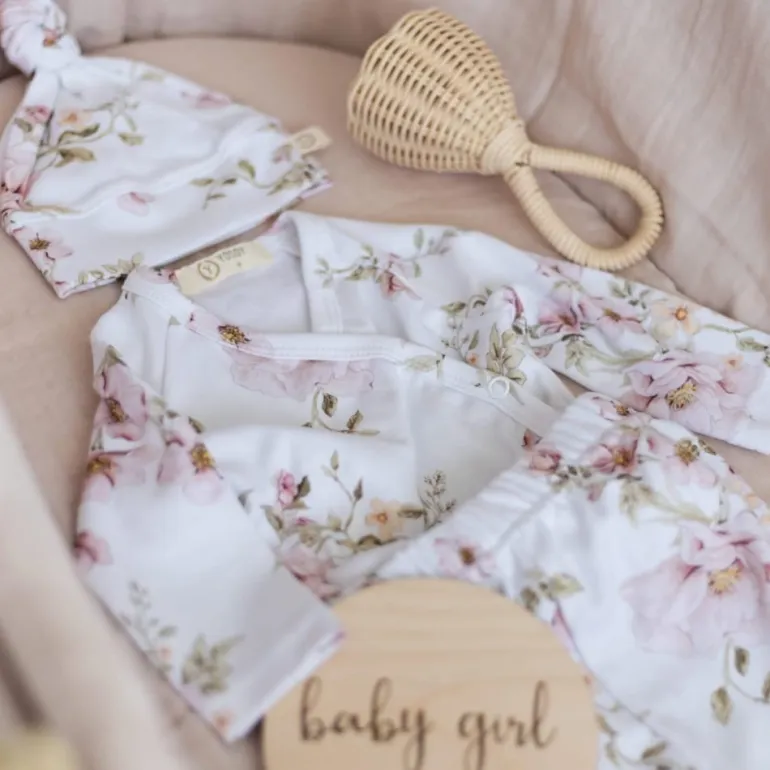 Body Niemowlęce Długi Rękaw Wild Rose