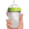 Butelka Antykolkowa Silikonowa Mom's Breast 150 Ml Green Newborn