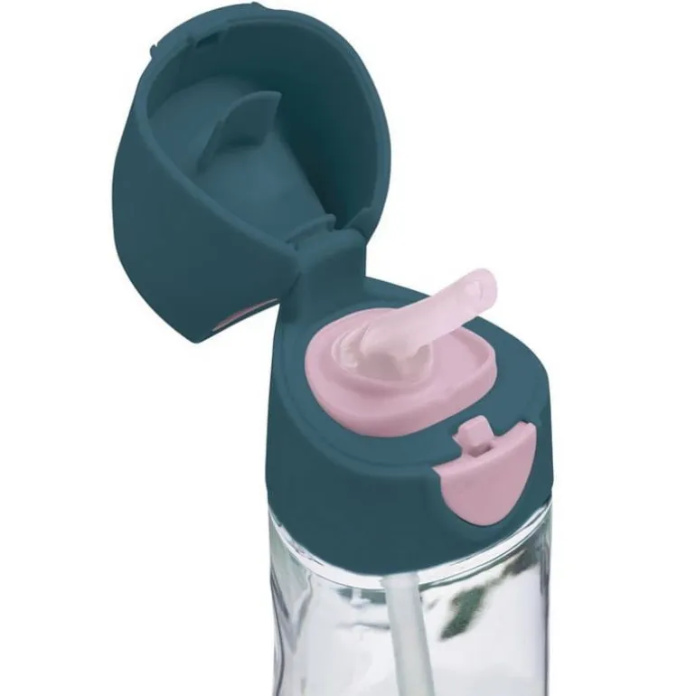 Butelka Tritanowa ze Słomką 450 ml Indigo Rose