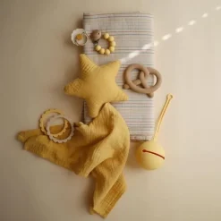Etui na Smoczek Kula Ball Pale Daffodil