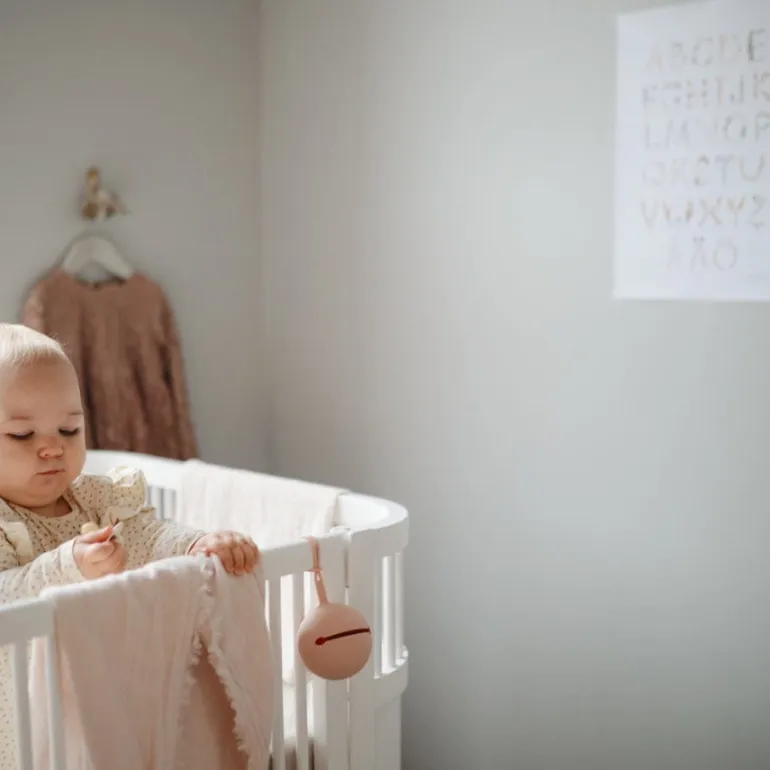 Etui na Smoczek Kula Ball Soft Lilac