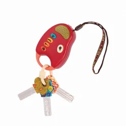 FunKeys – zestaw kluczy samochodowych z pilotem czerwona