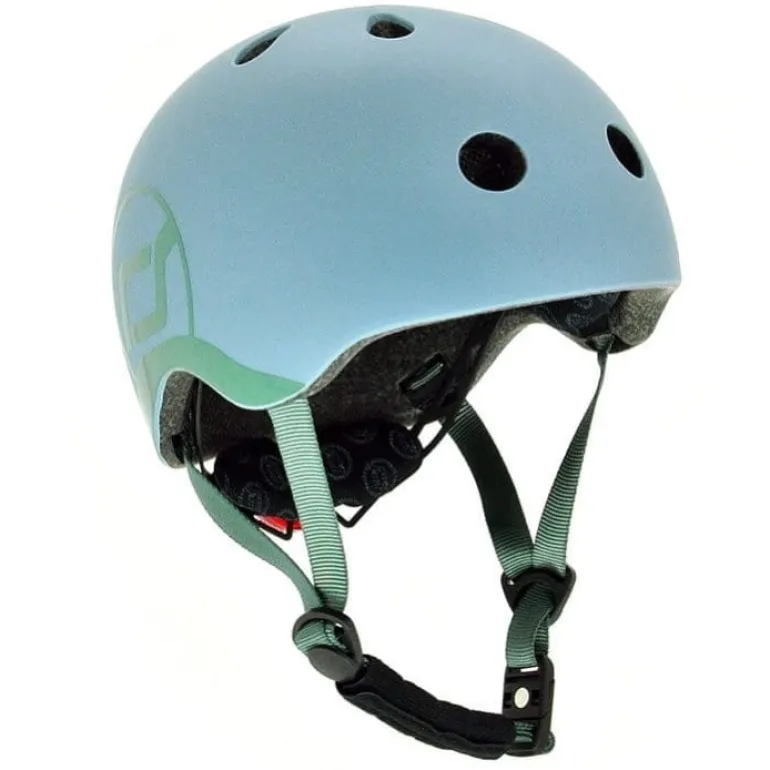 Kask dla Dzieci xxs-S 1-5 Lat Steel
