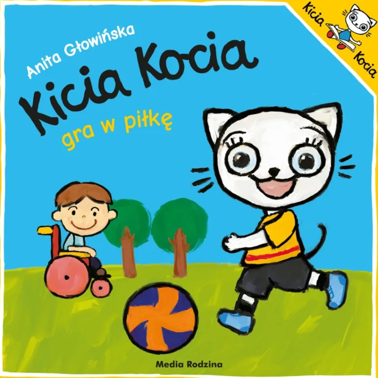 Kicia Kocia gra w piłkę