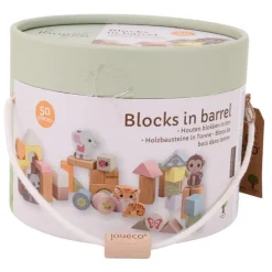 Klocki Drewniane w Wiaderku The Wildies Family