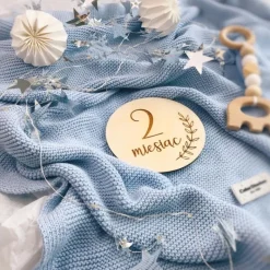 Kocyk Bambusowy Baby Blue