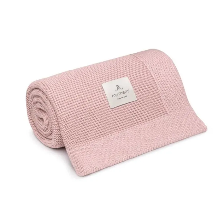 Kocyk Bambusowy Powder Pink