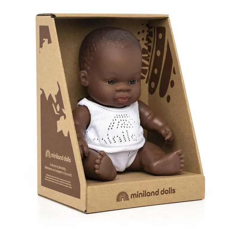 Lalka Chłopiec Afrykańczyk 21cm Baby