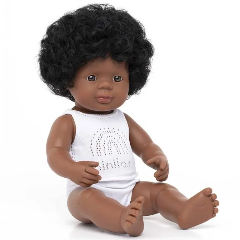 Lalka Dziewczynka Afroamerykanka 38cm