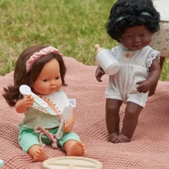 Lalka Dziewczynka Europejka Brązowe włosy 38cm
