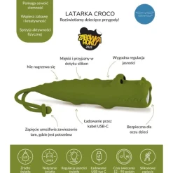 Latarka dla Dzieci Krokodyl CROCO