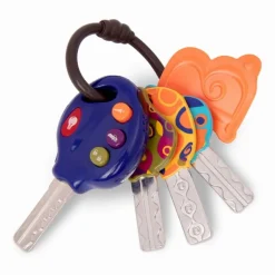 LucKeys – zestaw kluczy samochodowych z pilotem w kluczyku - granatowa