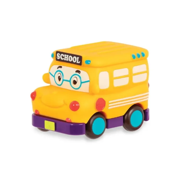 Mini Wheeee-ls! - mini autko z napędem: SZKOLNY AUTOBUS Yellow Bus Gus