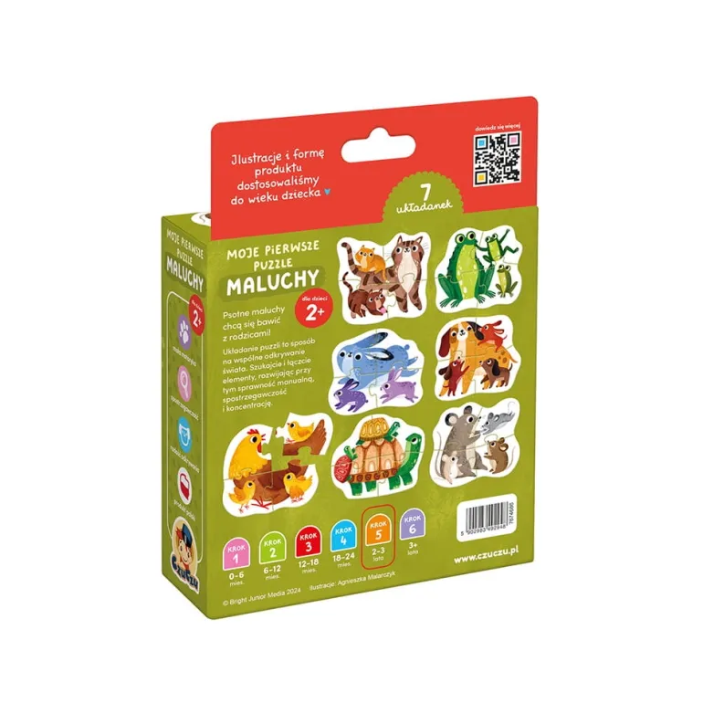 Moje pierwsze puzzle Maluchy 2+