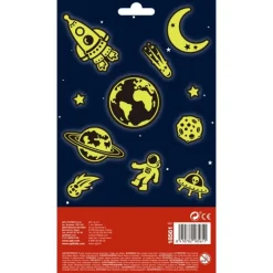 Naklejki Świecące w Ciemności Kosmiczna Przygoda