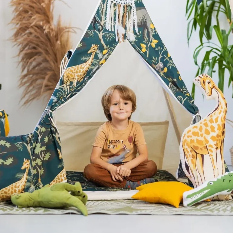Namiot Tipi dla Dzieci Safari