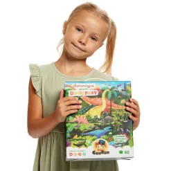 Obserwacyjne puzzle Dinozaury 60el. 4+
