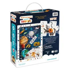 Obserwacyjne puzzle Kosmos 60el 4+