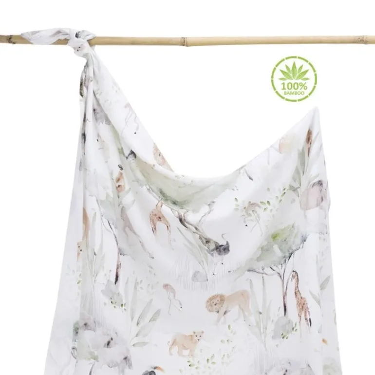 Otulacz Bambusowy 75x100cm Sawanna