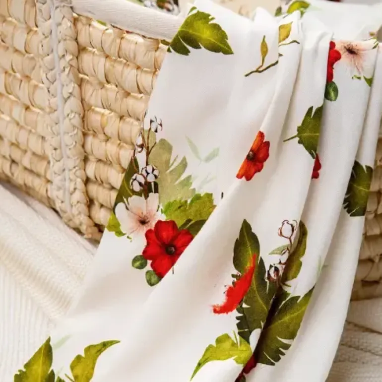 Otulacz Bambusowy 75x100 Flowers