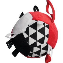 Piłeczka pluszowa czerwona