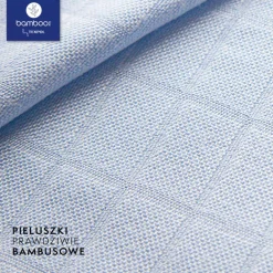 Pieluszka Bambusowa Classic Niebieski