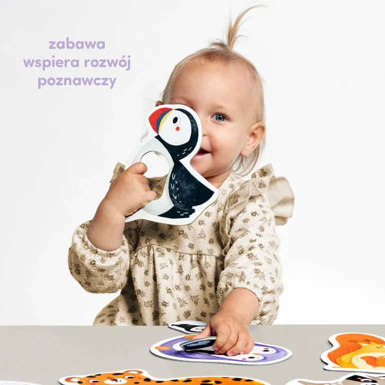Pierwsze puzzle Mama i ja 11el 18m+