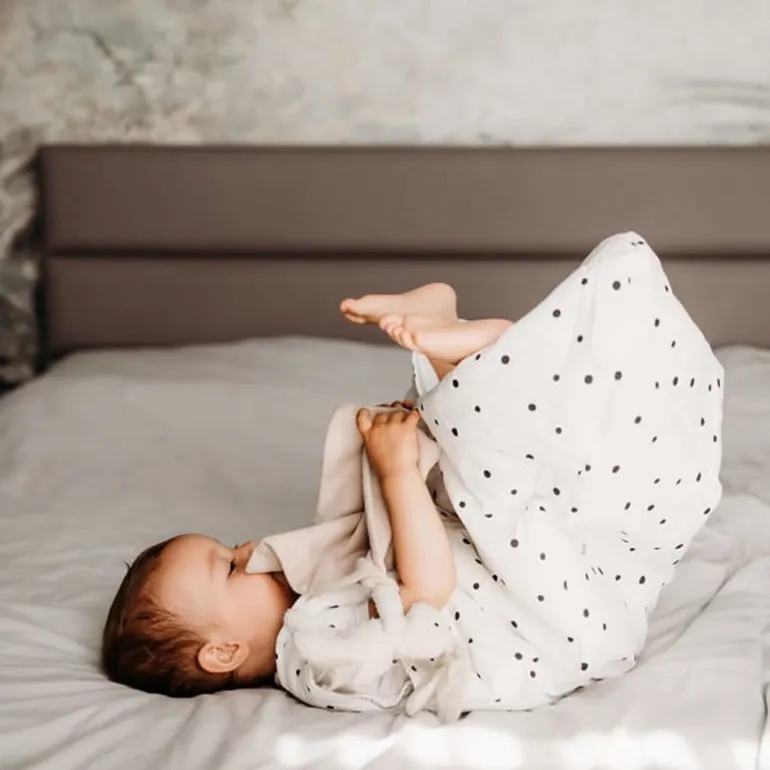 Śpiworek Niemowlęcy do Spania Grow Up Eukaliptus