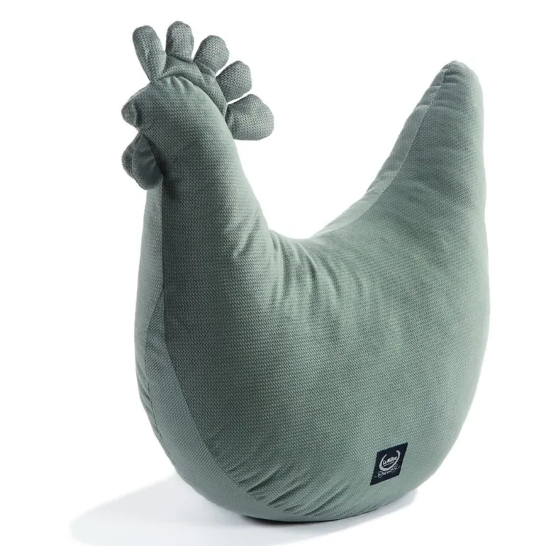 Poduszka Kura Babci Dany Velvet Khaki
