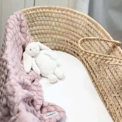 Prześcieradło do Gondoli Bawełniane Białe