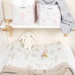 Prześcieradło na Przewijak Bawełniane Bunny New