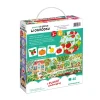 Puzzle Co rośnie W ogródku 40el. 3+