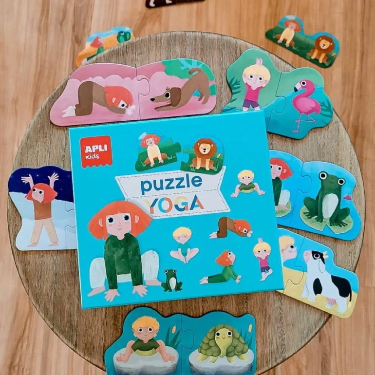 Puzzle dla Dzieci Duo Expressions Yoga 3+