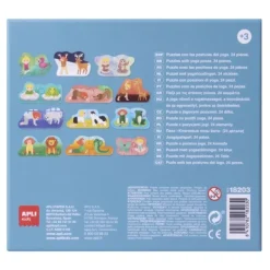 Puzzle dla Dzieci Duo Expressions Yoga 3+
