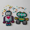 Puzzle dla Dzieci Pixelki Jixelz Roboty 700 el
