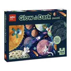 Puzzle dla Dzieci Świecące w Ciemności Układ Słoneczny 5+