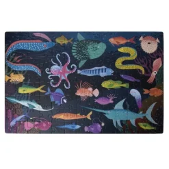 Puzzle dla Dzieci Świecące w Ciemności Ocean 5+