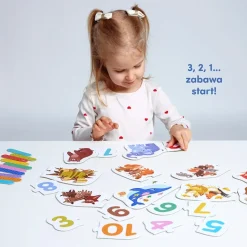 Puzzle do pary Cyferki 20el. 3+