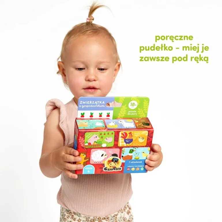 Puzzle do pary Zwierzątka z gospodarstwa