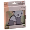 Puzzle Drewniane Panda The Wildies Family
