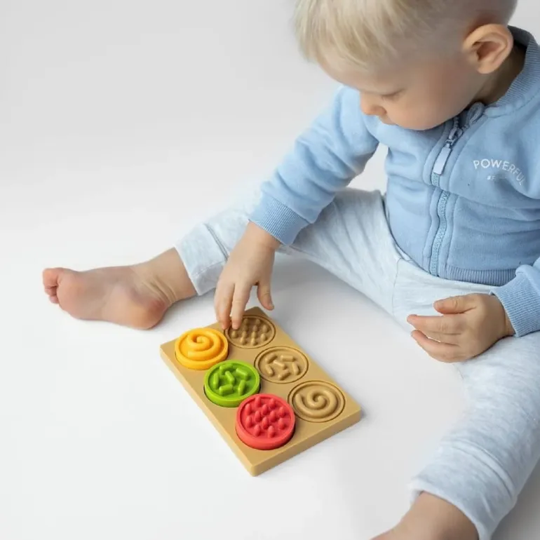 Puzzle Sensoryczne Kółeczka